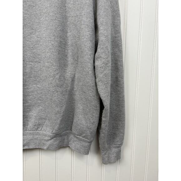 Disney Gray Cropped Printed Theme Park Crew Neck Sweater - Medium #171 - Picture 9 of 13
